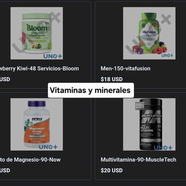 Proteínas, vitaminas y minerales 💪🏻💪🏻 - 5/6