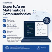 Experto/a en Matemáticas Computacionales (5+ años) | Remoto | Tiempo completo (Contrato/Freelance) - Img 56854827