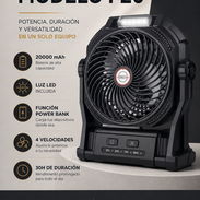 VENTILADOR RECARGABLE F20 - Img 57192246