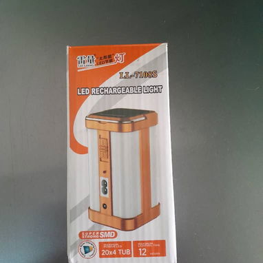 💡 LÁMPARAS LED EQUIPOS 360 💡 Lámpara LED Recargable LL-7108S ✅ Carga solar y eléctrica ✅ LED SMD súper fuerte ✅ Hasta - 2/2
