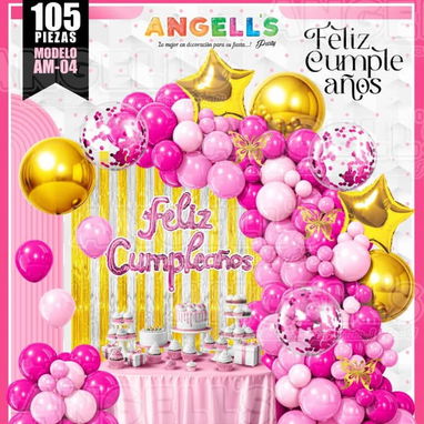 Globos, decoraciones para cumpleaños - Img 121712029