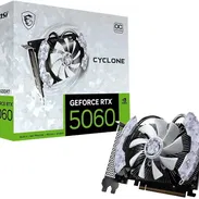 360usd MSI VGA GEFORCE RTX 5060 8G CYCLONE OC RTX5060 8GB GDDR7 128B DX12 PCIE 5.0 X16 (3XDP 1XHDMI) - Img 57680909