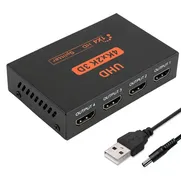 Spliter HDMI Divisor de Gama Alta NUEVO con Carcasa Metálica 4K Ultra HD Splitter para Discotecas y Negocios CALIDAD - Img 45028003