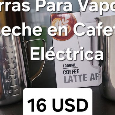 Jarras Para Capuchino Para Espumar Leche en Cafetera Expresso y Capuchino - Img 116268350