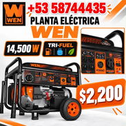 Planta eléctrica WEN: 14,500W tri-fuel - 2,200 USD - Img 57617638