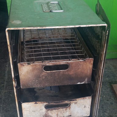 🔥 Horno criollo portátil de duraluminio aeronáutico. C2 - 2/2