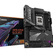 🎮 AMD 🎮 Board Gigabyte X870 Aorus Elite Wifi7 🎮 16*+2+2VRM🔹60A🔹8200mt🔹PCIe5 x16🔹M.2 Gen5🔹4xM.2🔹4xSATA 📦0km - Img 52867704