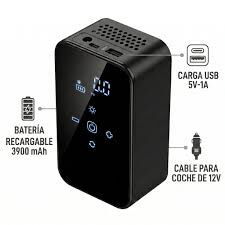 Bomba de aire portátil, recargable y universal $30 USD - 4/6