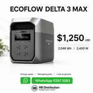 Ecoflow Delta 3 Max 2048Wh - Planta Eléctrica para Apagones - Eco Flow - Img 56825646