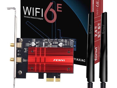 Adaptador wifi Fenvi wifi 6e ax210 dual band ,Pci-e x1, nueva ,en su caja sellada... - Img 68563200