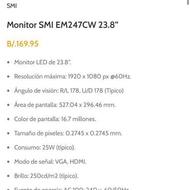🛑📣⭐️150 …USD… Monitor SMI⭐️📣🛑 - Img 70497540