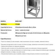 Horno eléctrico de panadería trifásico nuevo a estrenar - Img 56494768