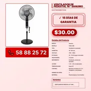 VENTILADOR DE PEDESTAL 16" SANUMO VPT -0237 - Img 57870544