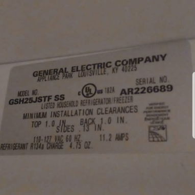 Refrigerador GE - 2/3