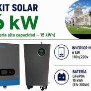 Kit Solar Infinisolar 6000w con batería 15kwh en 3800 usd y con Intalacion en 4250 usd - Img 55722897