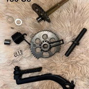 Sistema de pata Ejes LARGOS y cortos moto automática 150cc - Img 52998188