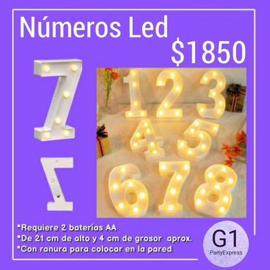 Globos, velas, coronas, bolsas de regalos, números inflables y con luces - Img 122277789