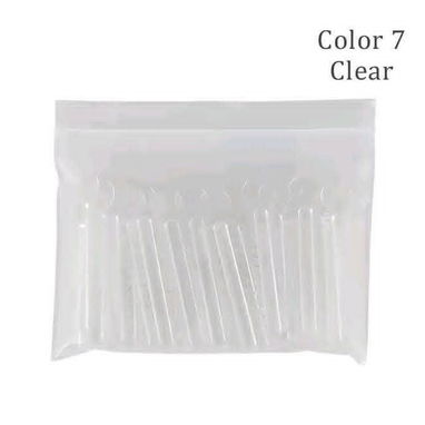 Elastómeros grises, rosas, transparentes y azules - Img 115047876