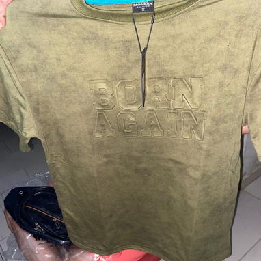 pulover de hombre con súper buena tela verde beige y gris - Img 123421893
