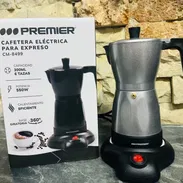 Vendo Cafetera eléctrica, Premier, 6 tazas -mensajería gratis y garantía - Img 55743905