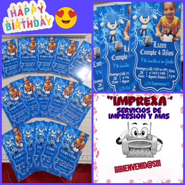 Invitaciones para cumpleaños y cualquier evento (y otros servicios afines) - Img 118340095