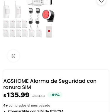 📲52774129 Sistema de Alarma KERUI para Casa (2 Sensores) avisos por sms y sirena de alta intensidad - Img 127034249