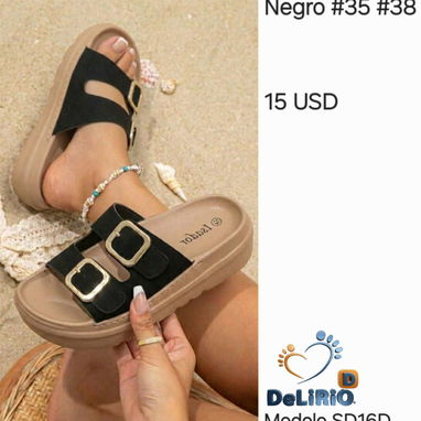 Sandalias engomadas para damas - 6/9