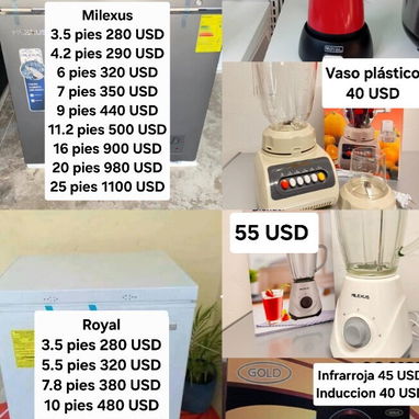 🚨🚨¡Electrodomésticos para todos los gustos🚨🚨 🗣️Si no encuentra su producto puede preguntar - 10/10