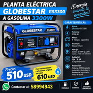 ⚡🔥 ¡OFERTA! PLANTA ELÉCTRICA GLOBESTAR GS3300 DE 3300 W 🔥⚡ - Img 58220098