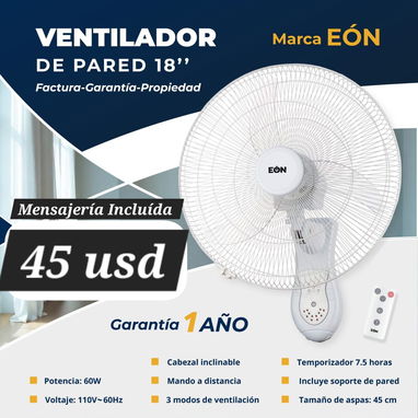Ventiladores de pared - Img 125692977