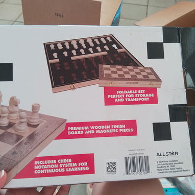 Juego de ajedrez de madera original - Img 125268974