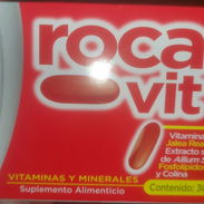 Multivitaminas y minerales con jalea Real y extracto seco de ajo, caja con 30 cápsulas - Img 54342955