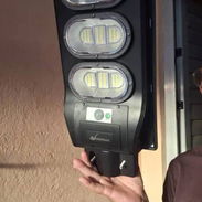 Lampara LED Solar de Alta Intensidad con panel Incluyen bateria venta habana - Img 57025152