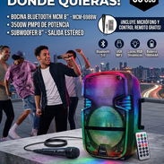 🔊 Bocina Bluetooth MCM 8" - Máxima Potencia - Img 57685206