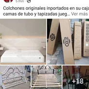 Colchones importados camas de tubo juegos de comedor - Img 53018346
