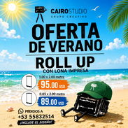 OFERTA Roll-up con lona impresa - Img 56600092