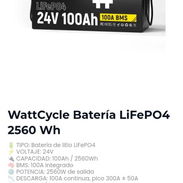 Batería 24 v/100ah - Img 57955184