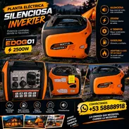 Planta Eléctrica Silenciosa Inverter…4 Tiempos, Marca EDOG01 de 2500w, Nuevas en sus Cajas - Img 58103406