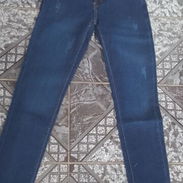 Pantalón de hombre mezclilla elastizada azul oscuro - Img 55851733