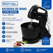 Batidora de mano merenguera mezcladora ROYAL con bowl – Modelo RBT504 🔻 - Img 55965830