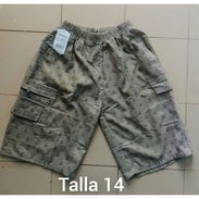 Shorts de Niño 4 puertas talla 12,14 y 16 - Img 56372589