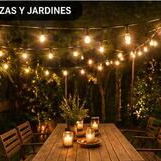 💡🌿 Guirnalda de Luces LED Exterior  💲 Precio: 25 USD. Decora con luz tu negocio o tu hogar. Escríbeme - Img 122024363
