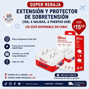 Venta de Extensiones y Protectores eléctricos - Img 51883343