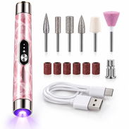 Taladro Drill de uñas recargable con lampara LED incoporada 🍃 - Img 57730526