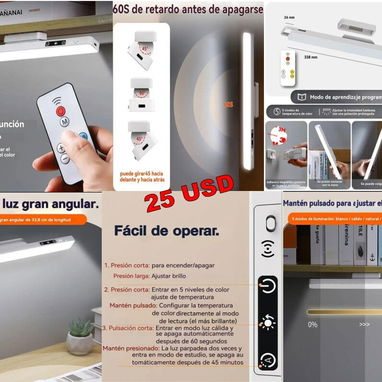 Lámparas recargables de 8 y 12 horas - 8/9