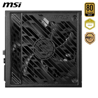 MSI MPG A850GS PCIE5, fuente de alimentación de 850 W, 80+ Gold, cables duales de 12V-2x6 52815418 - Img 123918043