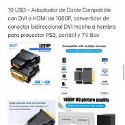 Adaptador de cable compatible con DVI o HDMI de 1080P - Img 45645110