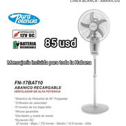 Ventilador Recargable de pedestal Sankey en 85 USD con mensajería gratis - Img 54882669