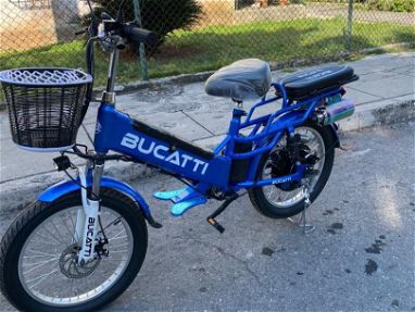 Bicicleta eléctrica Bucatti 🛵 nueva 0km a estrenar🆕. Motor de 1000w ⚡️. 48v / 20ah autonomía de 50-60km. Transporte in - Img main-image-45915853