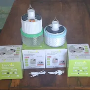 Bombillo Recargable con Panel Solar.8️⃣ horas de duración. 2️⃣0️⃣0️⃣ watts - Img 55584174
